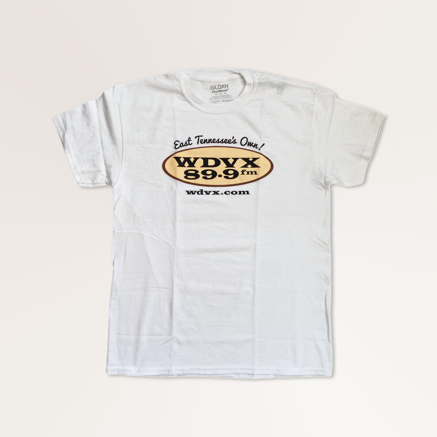 WDVX Short Sleeve Logo T-Shirt - White