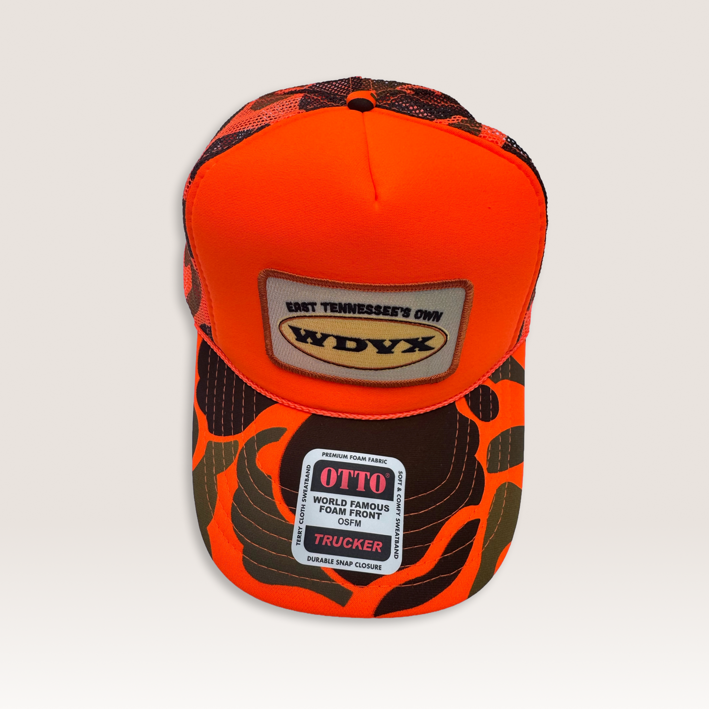 High Vis Camo WDVX Trucker Hat