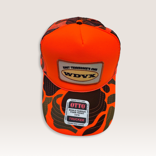 High Vis Camo WDVX Trucker Hat