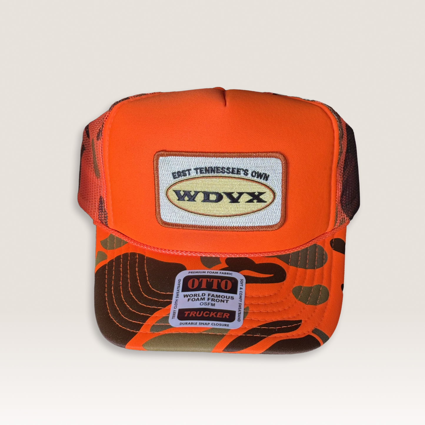 High Vis Camo WDVX Trucker Hat
