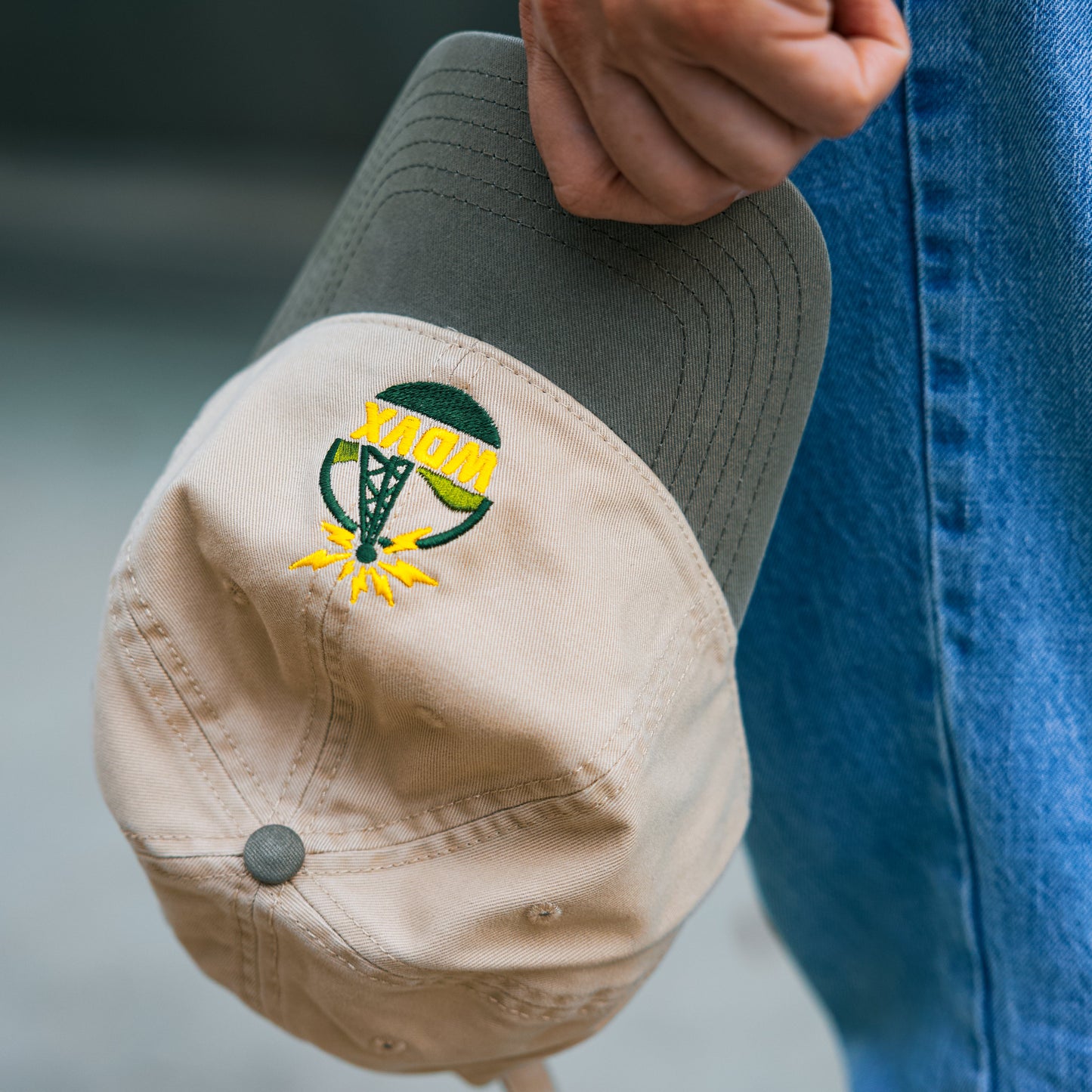 WDVX Tower Logo Relaxed Fit Hat