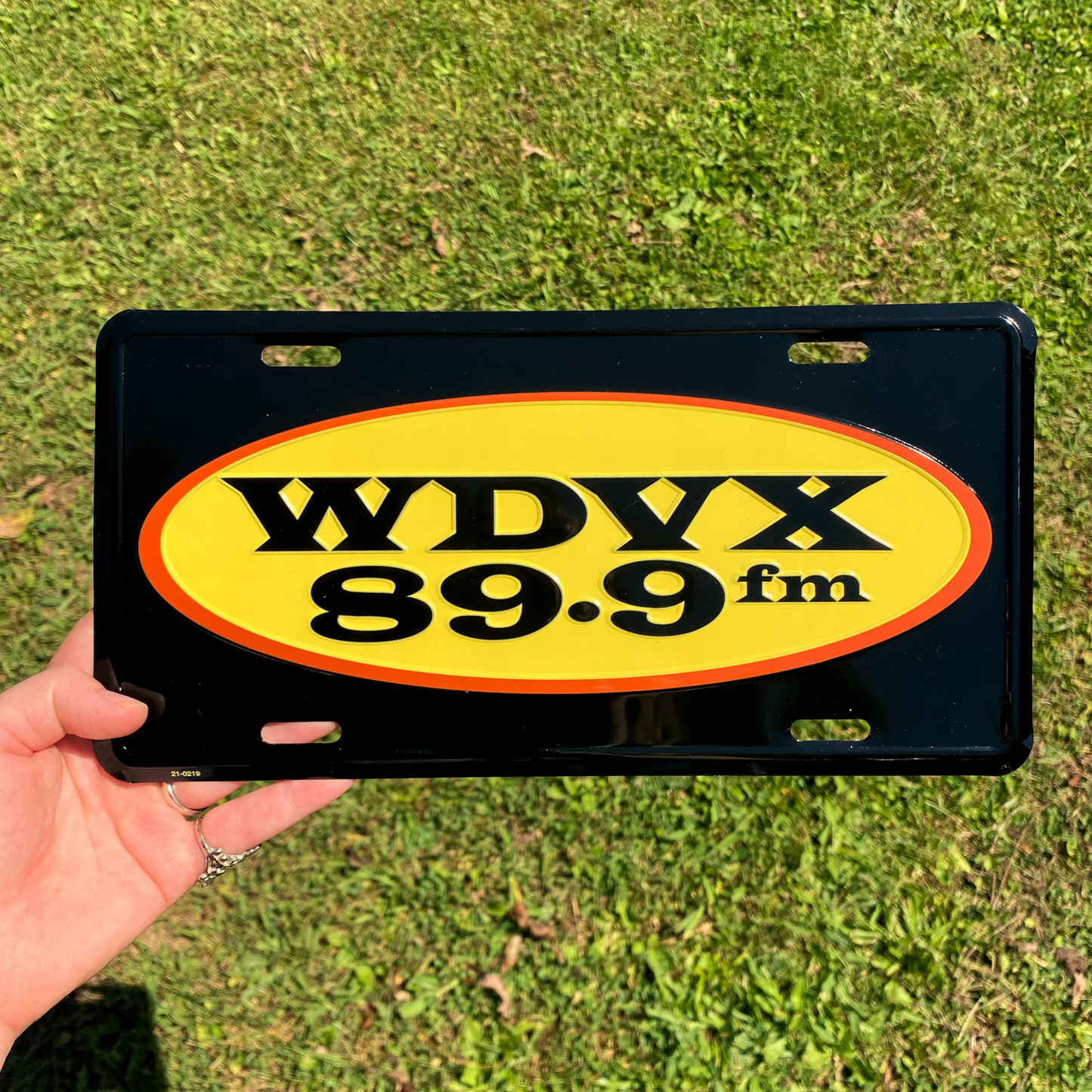 WDVX License Plate