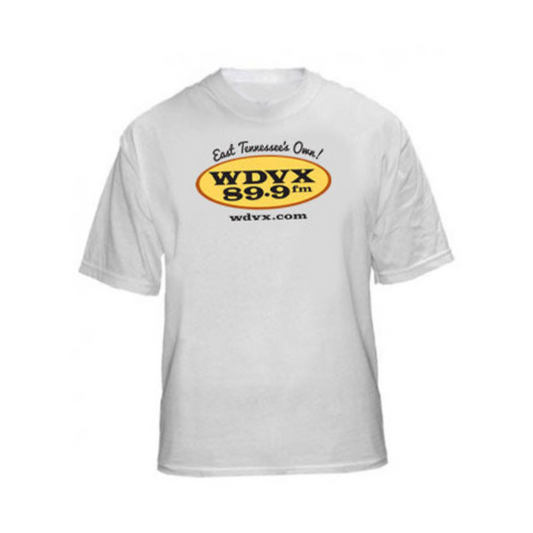 WDVX Short Sleeve Logo T-Shirt - White