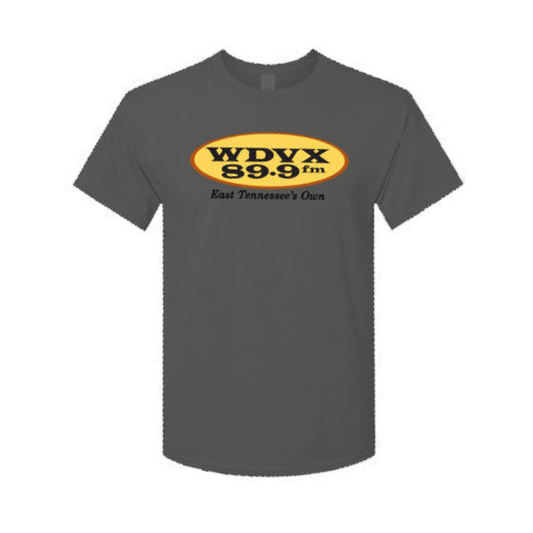 WDVX Short Sleeve Logo T-Shirt - Dark Grey